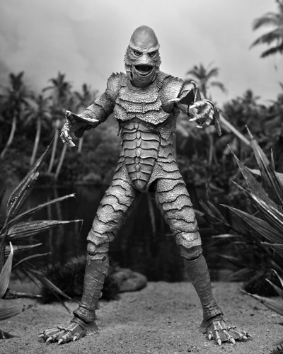Neca Ultimate Creature From The Black Lagoon Black & White