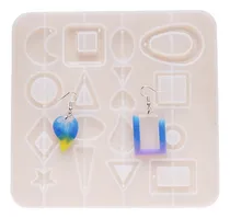 Comprar Molde Silicona Para Resina Epoxi Caravanas Colgantes Aros