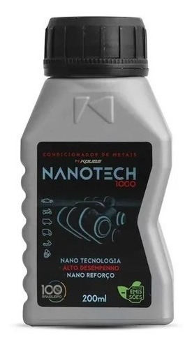 Nanotech 1000 Condicionador De Metais Motor Rolamento Koube