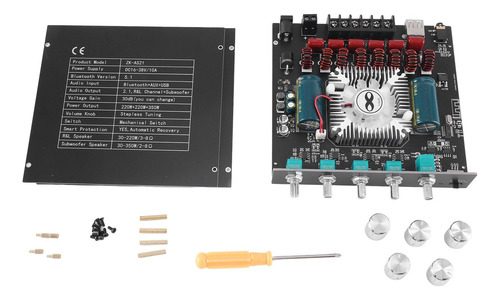 Placa Amplificadora De Audio Digital Zk-as21 Con Subwoofer 2