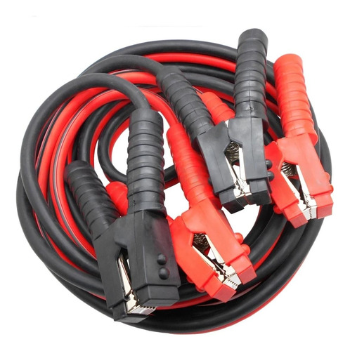Cables Pasa Corriente 6.1mts 500amp Calibre 1 Uso Pesado 