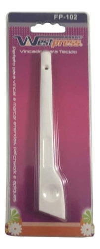 Espátula Frisadora Vincador Cartonagem Resistente Fp-102 Cor Branco