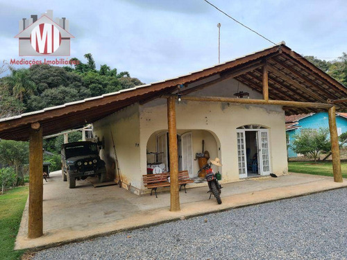 Imagem 5 de 30 de Linda Chácara Com 02 Dormitórios, Terreno Plano, Bosque, Córrego, Pomar, Horta, À Venda, 2000 M² Por R$ 320.000 - Rural - Socorro/sp - Ch0958
