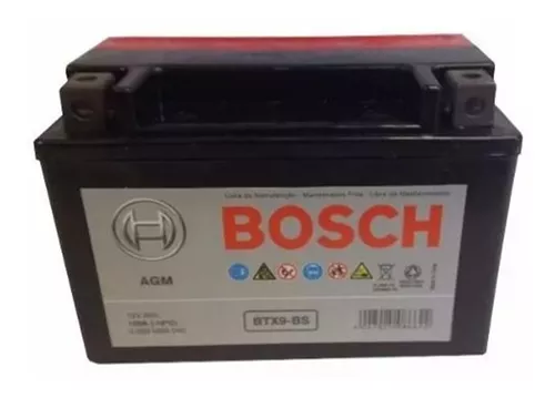 Bateria Moto Ytx9-bs Btx9-bs 12v 8ah Bosch Original