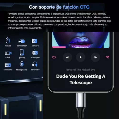 Teléfonos Inteligentes Android Baratos Pova 5pro Azul 7.3 En.