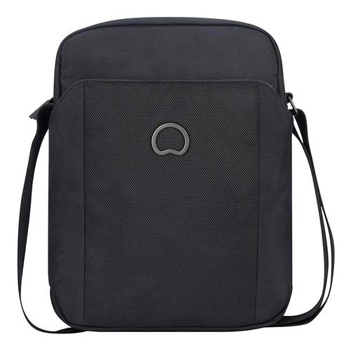 Delsey Bandolera Vertical Picpus De 10.5'', Color Negro