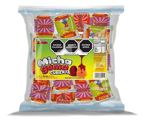 Goma De Sabores Cubierta Pulpa Tamarindo Dulces Con Chile
