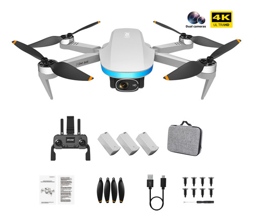 5g Dron Profesional Brushless Aerial Photography  3 Baterías