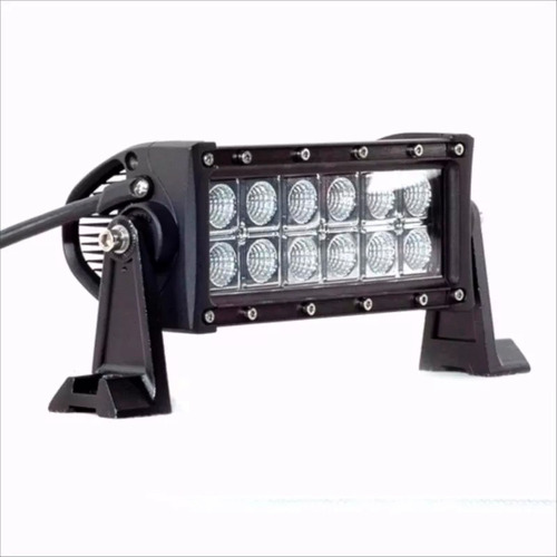 Faro Barra 12 Led 19cm 36w Moto Cuatri Camioneta 4x4 C/sopor