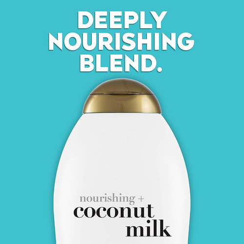 Ogx ChampĂș Hidratante Nutritivo De Leche De Coco Para Cabell