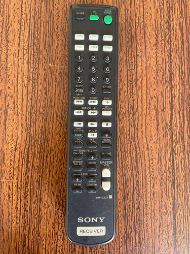 Control Remoto Sony Receiver Rm-u303