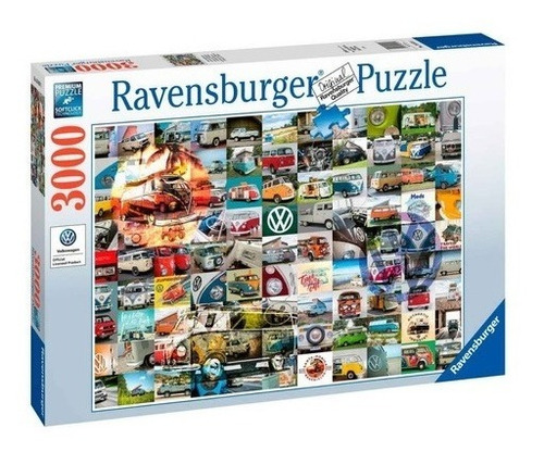 Rompecabezas Puzzle 3000 99 Momentos Vw Bulli Ravensburger