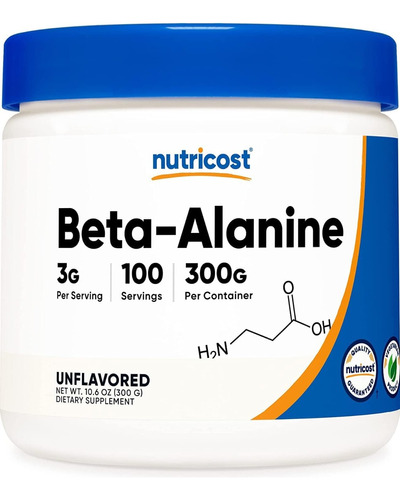 Beta Alanina X100 Servidas - Fuerza Y Recuperación Al Máximo