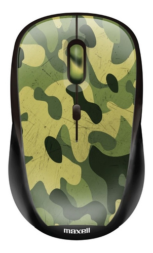Imagen 1 de 3 de Mouse Optico Inalambrico Diseño Maxell Mowl-201 Premium