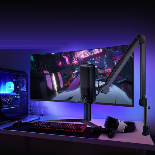Pedestal Braço Articulado Wave Mic Hyperx,sm7b,mv7,podmic,c1