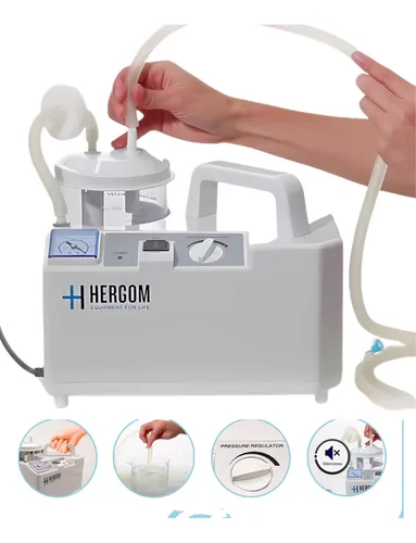 comprar Aspirador Hergom 7e-a Portátil Para Secreciones