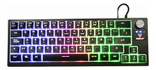 Ocelot Gaming Teclado Membrana 60% Ok-m60. Control De