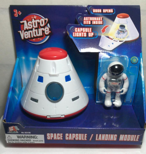 Astro Venture Capsula Espacial Con Luz Art 63110 Srj 