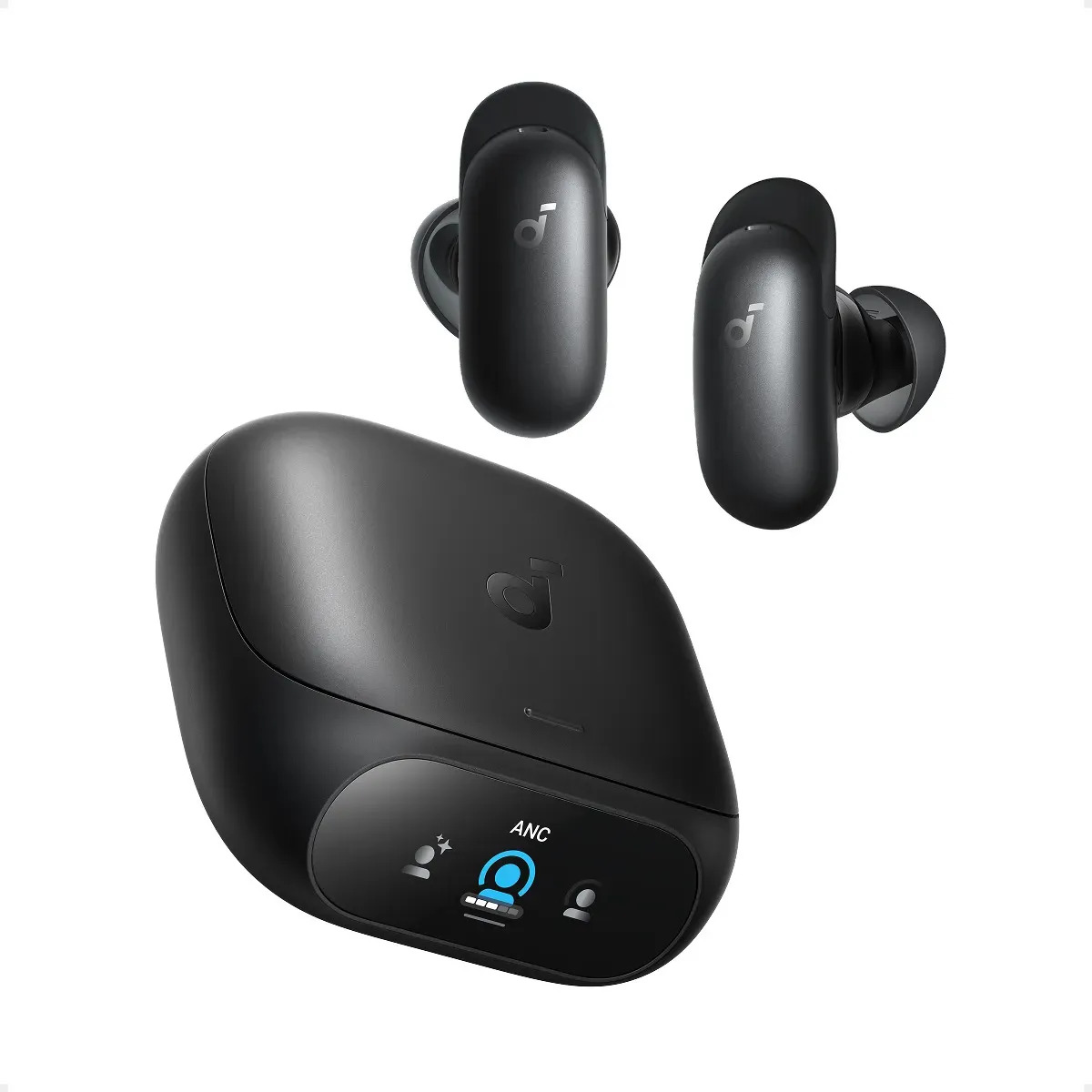 Audifonos inalambricos bluetooth Anker Soundcore Liberty 5 Pro con cancelacion de ruido, manos libres bluetooth, llamadas mas claras, LDAC y Bluetooth 6.1, Negro