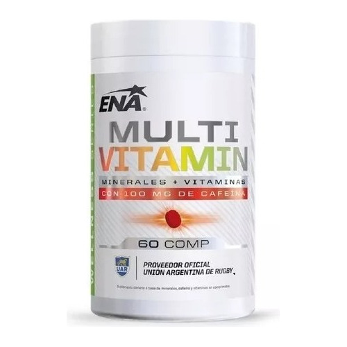 Multivitamin Ena Sport - Minerales, Vitaminas, Cafeina X2uni