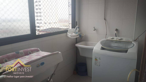 Imagem 13 de 19 de Apartamento Com 2 Dormitórios À Venda, 98 M² Por R$ 350.000,00 - Tupi - Praia Grande/sp - Ap3928