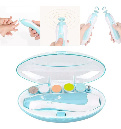 Cortadora De Uñas Para Bebé Lima De Uñas Eléctrica Con