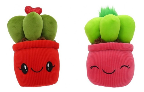 Peluches Cactus Felpa 25 Cm Para Parejas