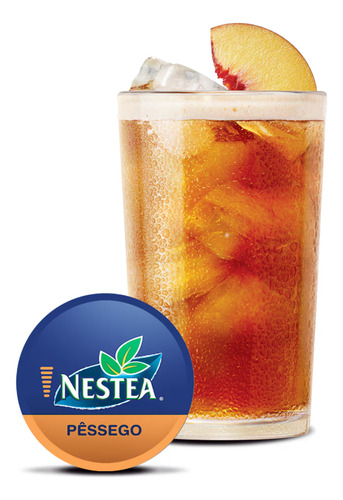 Chá Em Cápsula Nestea Dolce Gusto Pessego 180g Caixa 10 Unid