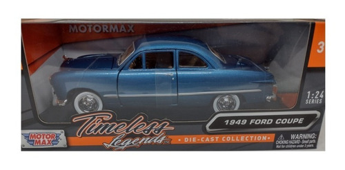 1949 Ford Coupe 1:24 Motormax A3644 Milouhobbies  