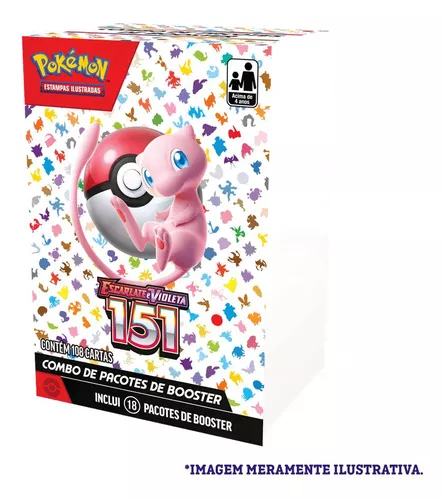 Unboxing da MINI BOX dos 151 de Pokémon TCG - MUITA RARA 
