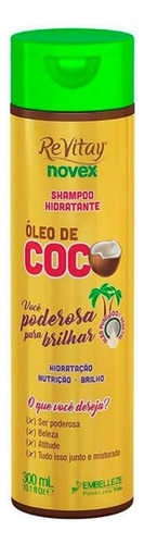 Shampoo Hidratante Aceite Coco Brasileño Novex