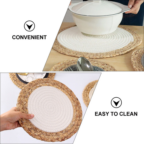 2 Manteles Individuales Con Aislamiento Térmico Para Mesa, T