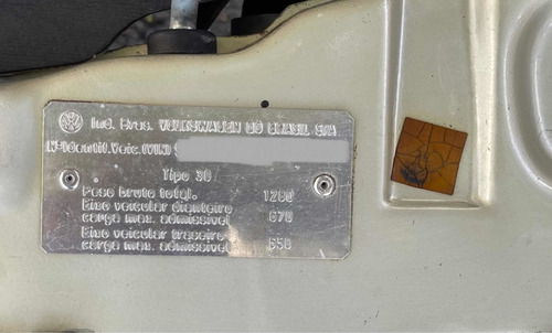 Imagem 12 de 15 de Volkswagen Voyage Gl 1989 - Placa Preta