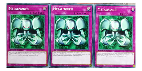 Set Metalmorph X3 Sd Yu-gi-oh! Original Konami