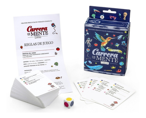 Carrera De Mente Cartas Original Ruibal Juego De Mesa Viaje