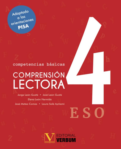 Libro: Competencias Básicas: Comprensión Lectora: 4to Eso