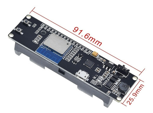 Módulo Wemos D1 Wroom Esp8266 Con Cargador De Batería 18650