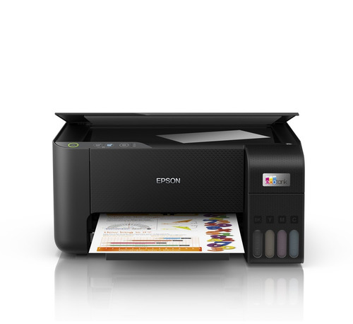 Impresora Multifuncional Epson Ecotank L3210 C11cj68301 Color Negro