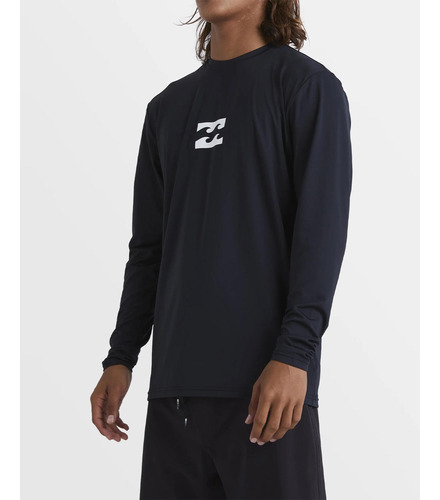 Lycra De Surf Billabong Hombre All Day Wave Lf Negro