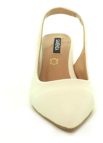 Zapatillas Con Tacon Sarenza Con Elastico N
