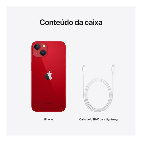 Imagem 9 de 9 de Apple iPhone 13 (256 GB) - (PRODUCT)RED