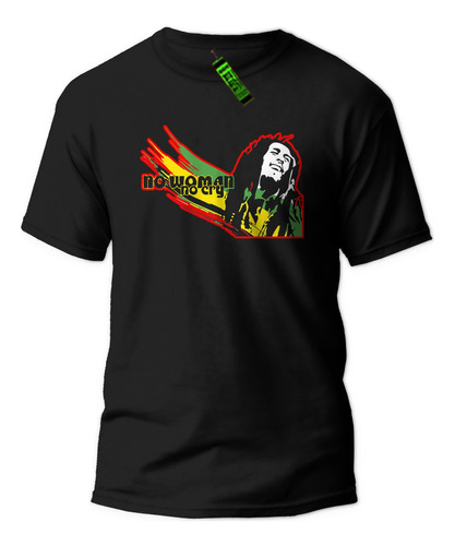 Lum - Remera Rock Bob Marley - Algodon 1° Calidad