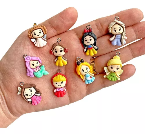 Conjunto Miçanga Princesas 120 Peças Etitoys