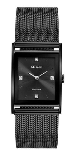 Reloj Citizen Ecodrive Curvo Con Cristales