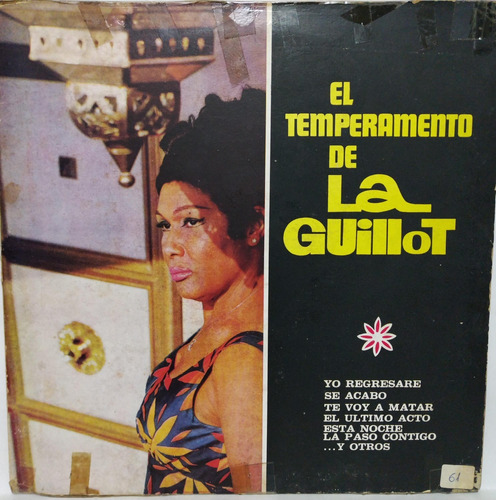 Olga Guillot  El Temperamento De La Guillot Lp