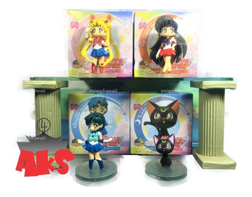 Sailor Moon Set X 4 - Ami Rei Luna (animekawaii)