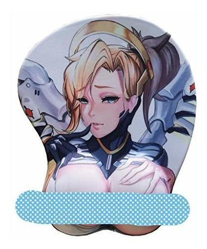 Pad Mouse - Overwatch Mercy 3d Mousepads Anime Mouse Pads Wi