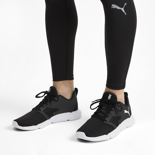 Imagen 5 de 8 de Zapatilla Puma Interflex Modern Negro Unisex