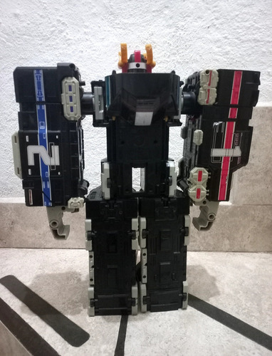 Power Rangers Megazord Lightspeed Rescue Super Train 1999 (Usado)