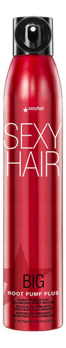 Sexyhair Big Root Pump Plus Volumizing Spray Mousse, 10 Onz.